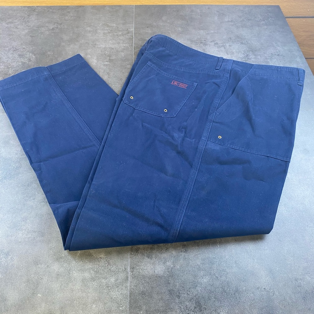 Lauren Ralph Lauren Women’s Navy Classic Straight Leg Pants
